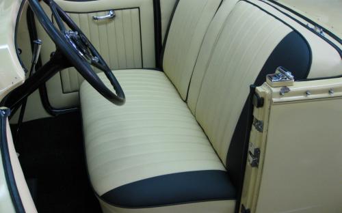 Stutz 8 interior restoration